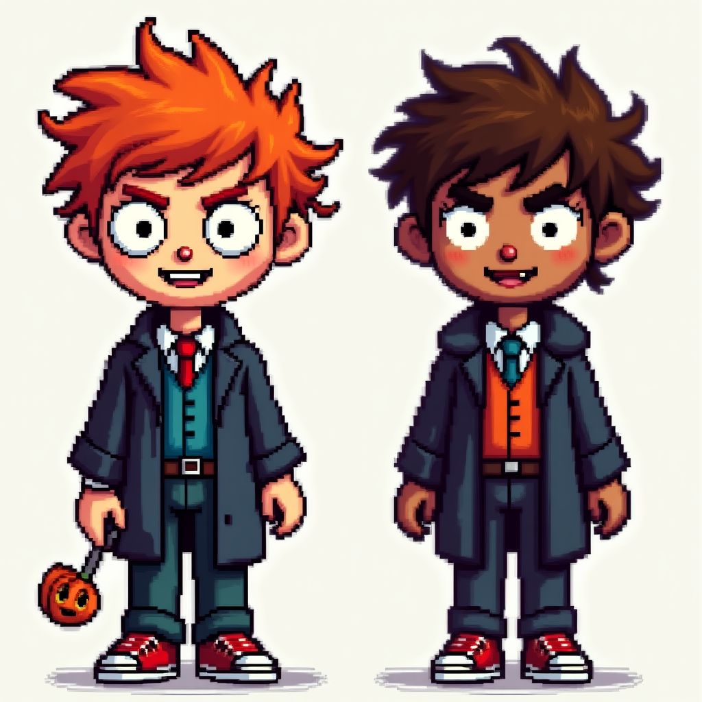Halloween Harry Pixel Art Evolution